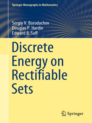 cover image of Discrete Energy on Rectifiable Sets